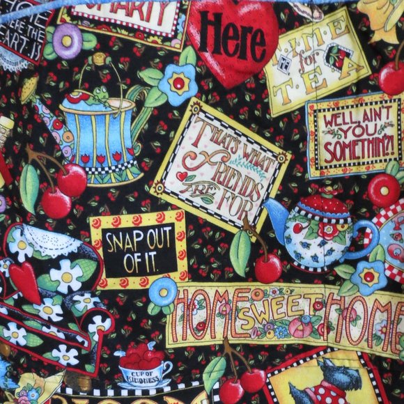 Colorful 2 in 1 Reversible Apron - Picture 4 of 13